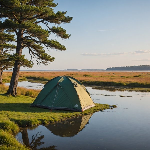 Quels sont les conseils pour camper en toute sécurité dans des zones de marais salants?