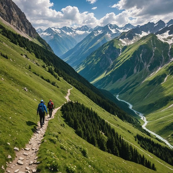 Quels sont les meilleurs conseils pour une randonnée dans les montagnes du Caucase, Géorgie?